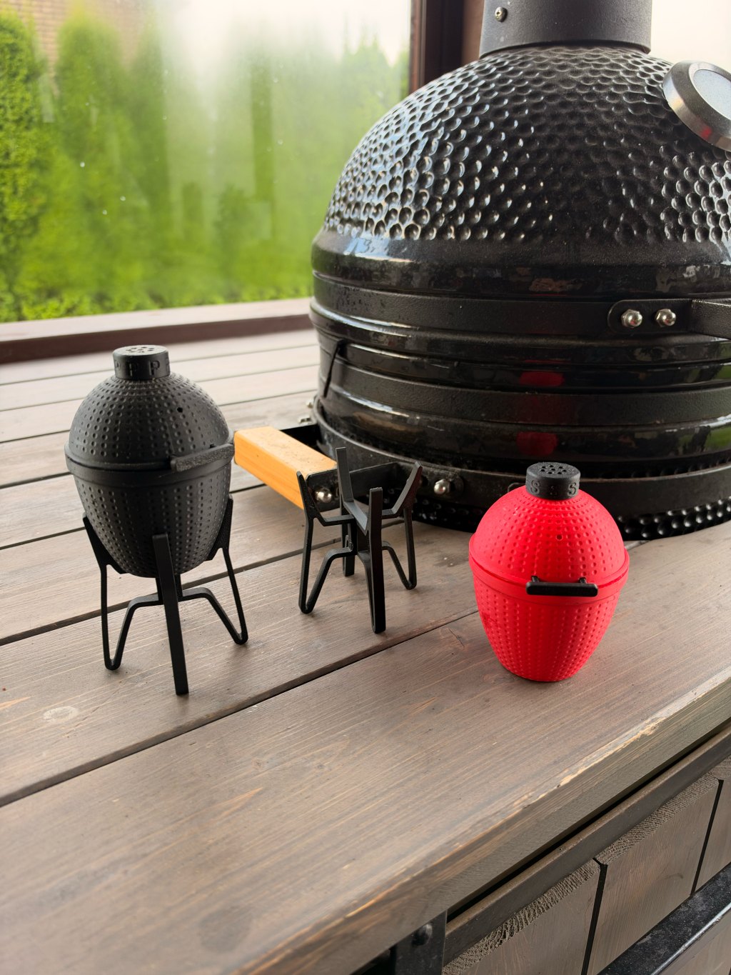 Dekoratyvinis Kamado aksesuaras, mini kamado Dekoratyvinis Kamado aksesuaras, mini kamado