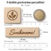 Medinės dėžutės graviravimas S | Tuopa.lt